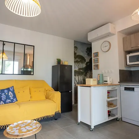 Marina - T2 Climatise Avec Wifi Et Piscine Lägenhet